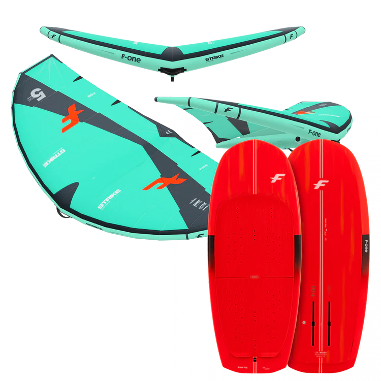 f-one wing foil setup