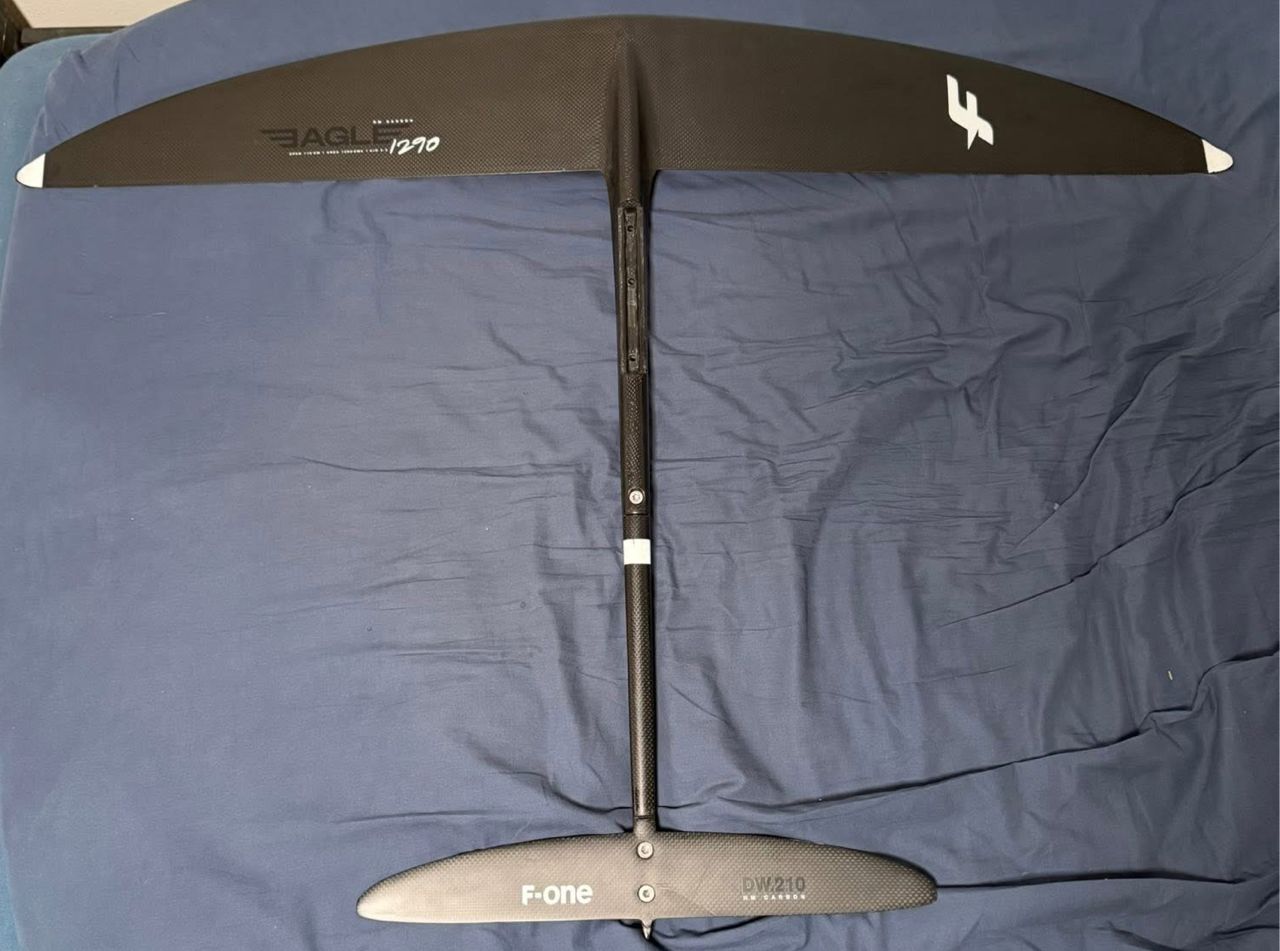 Used F-one Eagle 1290 Front Wing + DW HM210 - Image 3