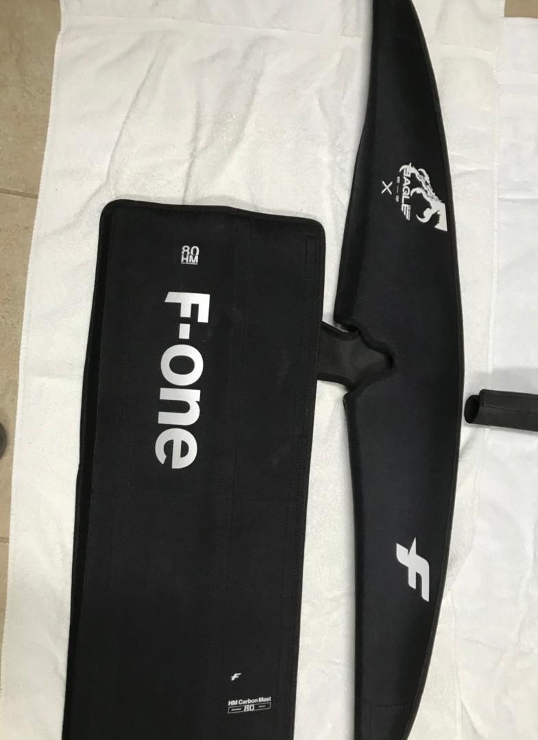 Used F-one Eagle X And Momentum Foil HM Mast 80cm 14mm Setup - Image 4