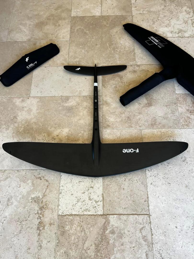 Used F-one Seven sea 1000 Front Foil plus xxxs, C200 - Image 8