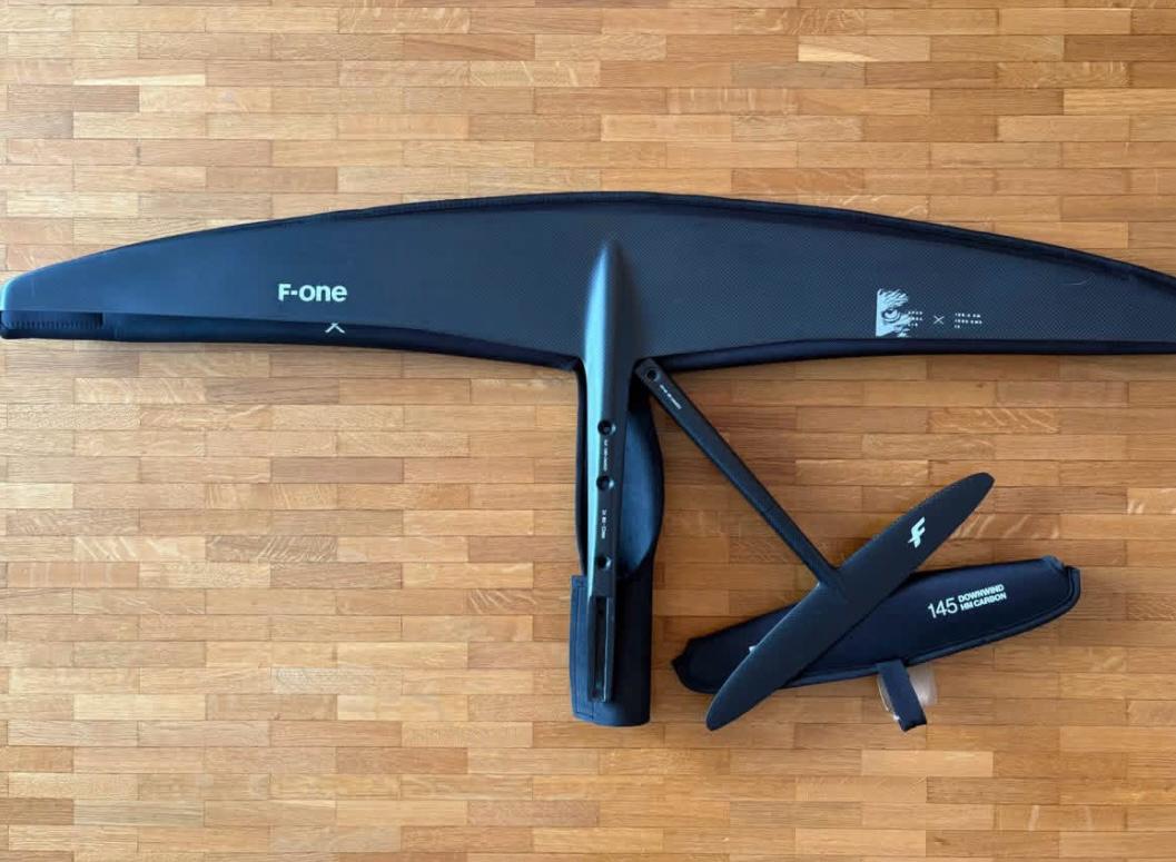 Used F-one Eagle X 1000 Front Foil Plus Stab DW 145